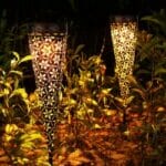 Doppelpack Görvitor Metall Solar-Gartenlampen für nur 19,99€ statt 33,31€