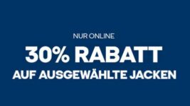 30% Rabatt auf ausgewählte Jacken bei Jack & Jones