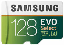 Samsung EVO Select micro SD Speicherkarte (128 GB, 100MB/s) für nur 15,20€ inkl. Versand (statt 18,- Euro)