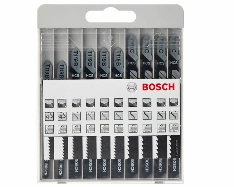 Bosch Professional 10tlg. Stichsägeblatt Set