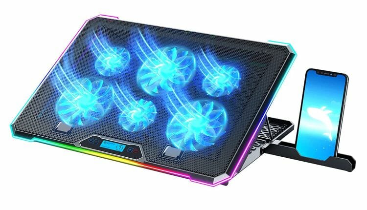 ICE COOREL K15 RGB Laptop Kühler