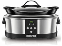 Crockpot elektronischer Schongarer aus Edelstahl (5.7 Liter, 20-Stunden-Timer) für nur 84,99€ inkl. Versand (statt 131€)