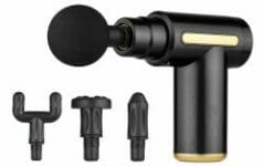 Tendia Massagepistole mit 4 Massageköpfen und 6 Geschwindigkeiten für 28,99€