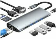 Blitzangebot: USB-C-Hub, Typ-C-Adapter 11 in 1 mit 4K-HDMI für 39,94€ (statt 46,99)