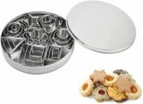 24er Set Pedkit Edelstahl Ausstechformen für 10,99€