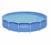 Summer Waves Rundpool Active Frame inkl. Leiter, Abdeckung, Unterlegvlies und Reinigungsset für 222€