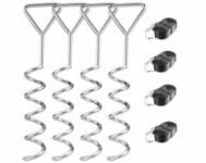 Jinhuaxin Bodenanker-Set mit Spanngurten für 12,49€