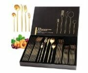 30-teiliges HUIKAILI Besteckset für 6 Personen für 29,99€