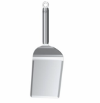 RÖSLE Plancha-Grillspachtel mit abgerundeten Ecken nur 14,45€