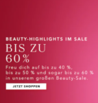 Bis zu 60% Rabatt im großen Douglas Beauty-Sale!