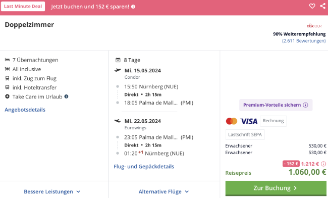 last minute Mallorca 4 Sterne, Spanien Hotel Canyamel Classic