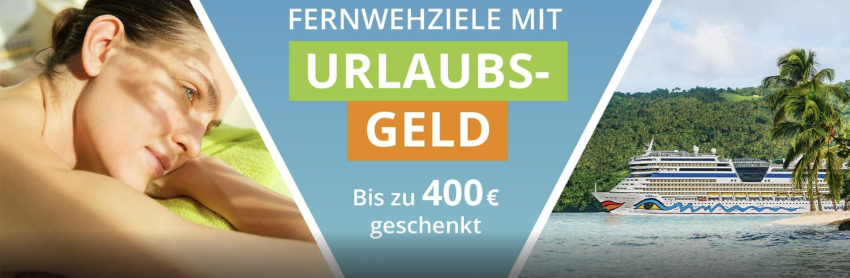 AIDA Traumurlaub mit bis zu 400€ Bordguthaben pro Kabine