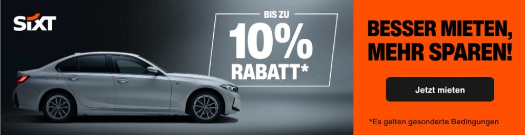 SIXT Mietwagen aktion, SIXT Osterspecial, SIXT rabatt, SIXT gutschein, sixt ab in den spätSommer