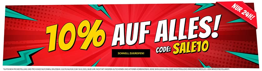 Tipp: 11% Extra-Rabatt auf das gesamte Sortiment bei SportSpar