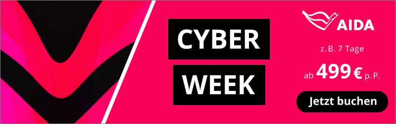AIDA Cyber Week: DER HEISSESTE SALE DES JAHRES