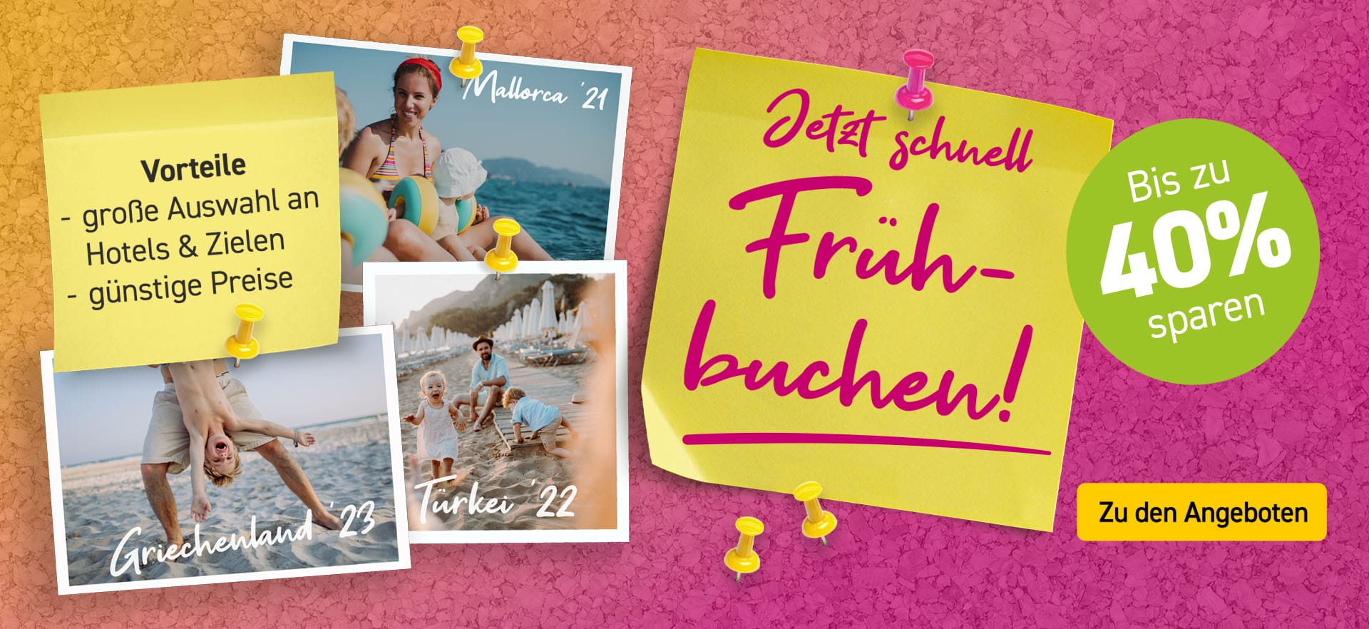 ltur DE: Frühbuchen und bis zu 40% sparen!