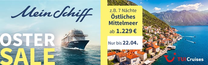 TUI Cruises | Oster Sale