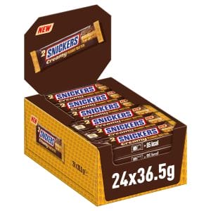 24x Snickers Creamy Peanut Butter Schokoriegel für 12,06€ (statt 15€)