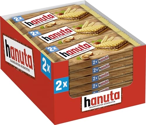 Hanuta 18x44g - Haselnuss-Schnitten