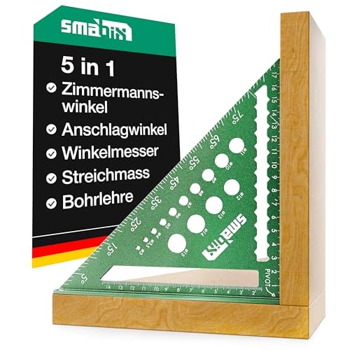 Smabix® 5-in-1 Zimmermannswinkel