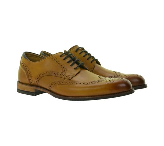 Clarks Arlo Limit Brogue Herren Echtleder-Schuhe