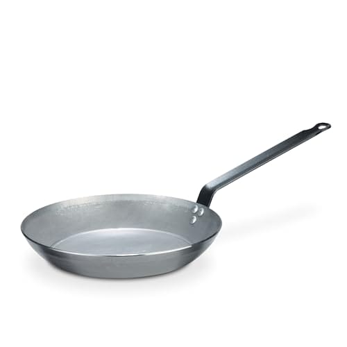 GSW 860505 GastroTraditionell Lyoner Eisen Pfanne - 24cm, Grau