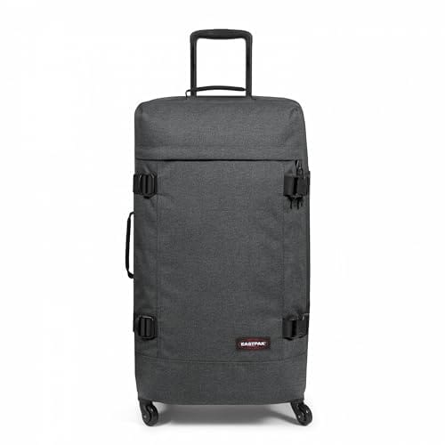 EASTPAK TRANS4 L Koffer, 75 x 41 x 28 cm, 80 L - Black Denim (Grau)