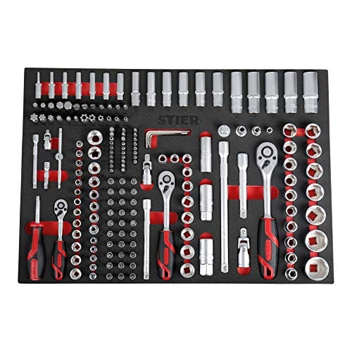 STIER 179-teiliges Steckschlüssel-Set