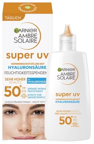 Garnier Ambre Solaire LSF 50+ Super UV Fluid Garnier Ambre Solaire LSF 50+ Super UV Fluid