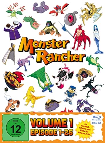 Monster Rancher Vol. 1 Blu-rays