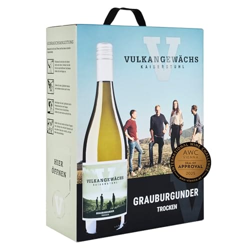 Vulkangewächs Grauburgunder Wein-Box 3 Liter