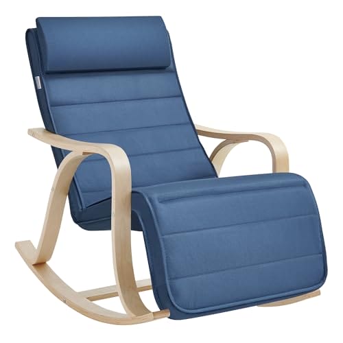 SONGMICS Schaukelstuhl
