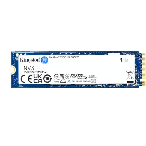 Kingston NV3 NVMe PCIe 4.0 Interne SSD 1TB