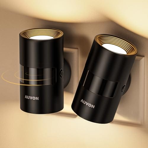 AUVON Nachtlicht Steckdose