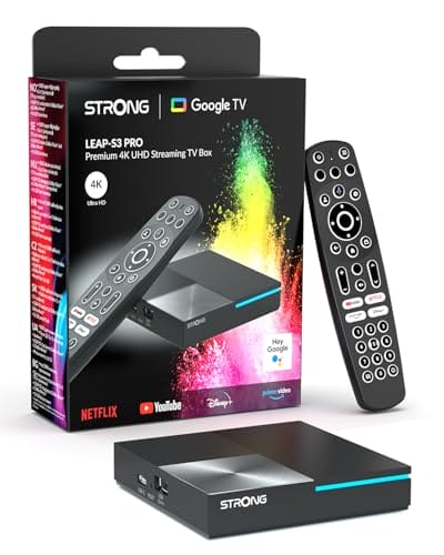 STRONG Leap-S3 Pro 4K UHD Google TV-Streamingbox