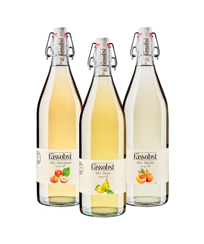 Fassobst Alte Birne, Marille & Haselnuss im Probier-Paket