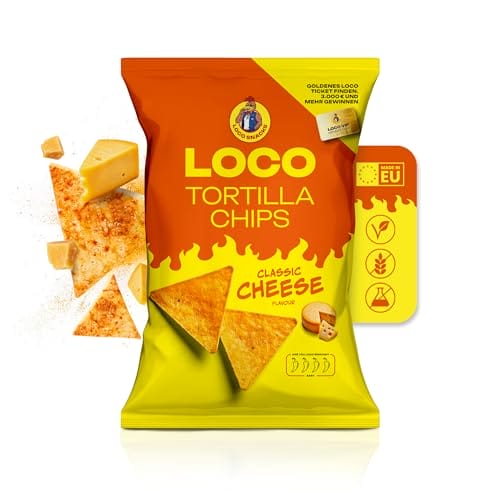 Loco Snacks® Tortilla Chips Classic Cheese Flavour