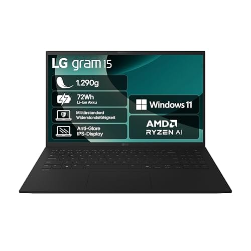 LG gram Notebook 15 Zoll
