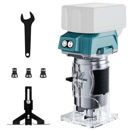 Nananuu 800W Akku Oberfräse für Makita 18V