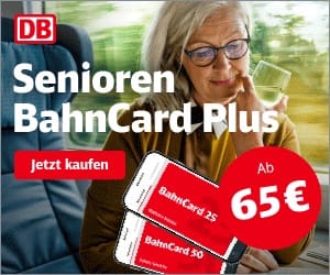 BahnCard: Die Senioren BahnCard Plus schon ab 65€