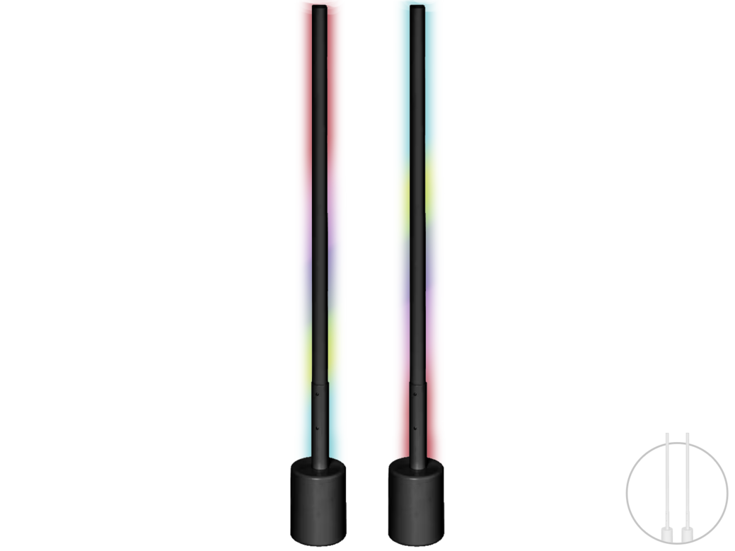 2x Ledvance Smart+ WLAN-Stehleuchte | RGBW