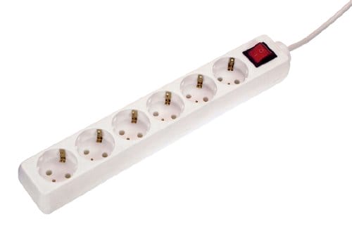 as - Schwabe 6-Fach Steckdosenleiste