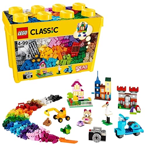 LEGO Classic Große Bausteine-Box, Konstruktionsspielzeug für Mädchen und Jungen LEGO Classic Große Bausteine-Box