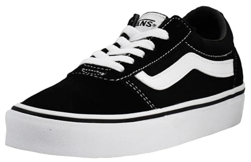Vans Damen Ward Sneaker in Black/White Größe 39 EU Vans Damen Ward Sneaker