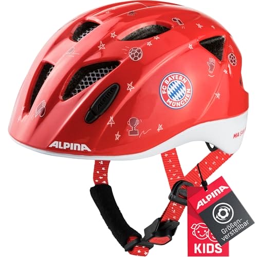 Alpina Kinder FC Bayern Fahrradhelm