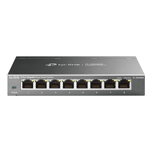 TP-Link TL-SG608E 8-Ports Gigabit Easy Smart Managed Netzwerk Switch