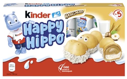 kinder Happy Hippo Haselnuss