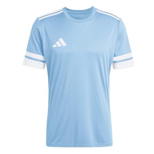 adidas Herren SQUADRA25 Jersey Short Sleeve, Team Light Blue/White, XL adidas Herren SQUADRA25 Jersey