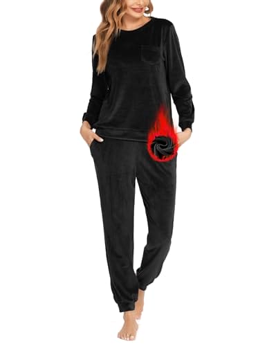 Ekouaer Schlafanzug Damen Pyjama Set Ekouaer Schlafanzug Damen Pyjama Set
