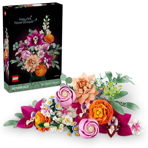 LEGO Botanicals Schöner Rosafarbener Blumenstrauß LEGO Botanicals Schöner Rosafarbener Blumenstrauß